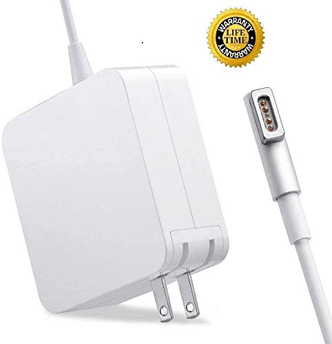 Mac Book Pro Charger, Replacement 60W Magsafe 1 Power Adapter L-Tip Magnetic Connector