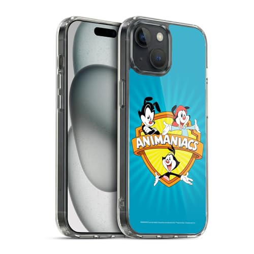 Funda iPhone 15 Animaniacs carcasa de gel suave protectora TPU antiarañazos