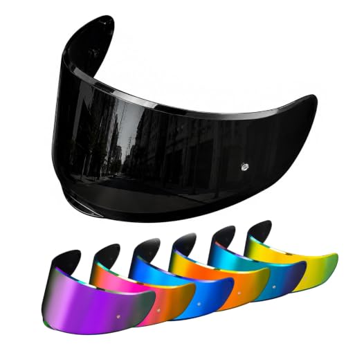 Image of PSLER Sedici Strada 2 Visor - Sedici Strada 2 and Strada 3 Face Shield Motorcycle Helmet visor Accessories Replacement for LS2 FT2 VECTOR Sedici Strada 2 Strada 3 FF801 FF397,Dark Black