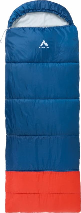 Mckinley Unisex Camp SoftPro 5 Saco de Dormir Tipo Momia Blue Petrol/Red/Blue 195L