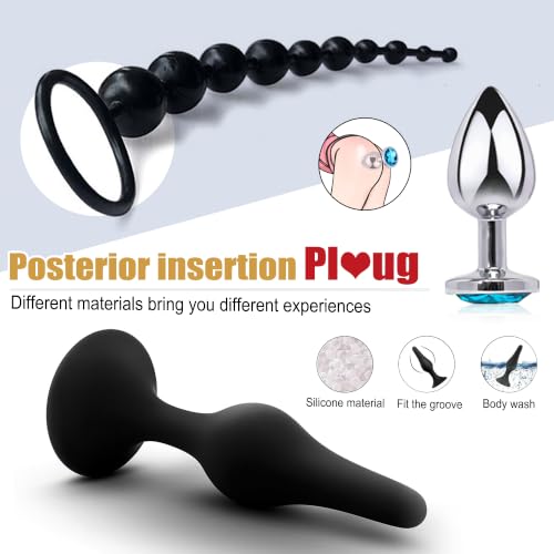 BDSM Bondage Restraints Set for Couples with Dildo and SM Games - Image 4