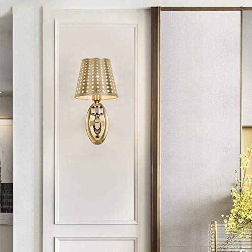 Lampe murale simple E14 luminaire métallique pour couloir - 3