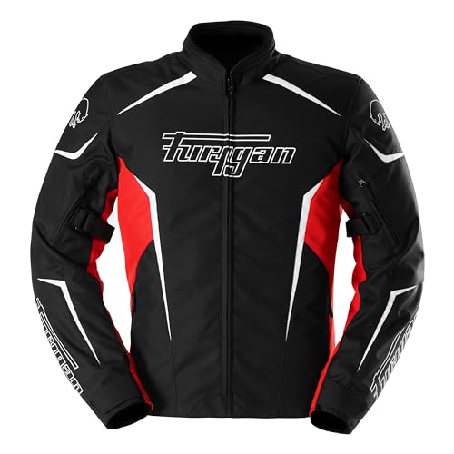 Furygan Veste de moto Homme YORI D3O - Protection et Confort - Ventilation performante - Doublure thermique amovible - Manche réglable - Tailles différentes