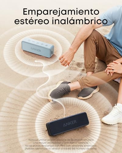 Miniatura 6 de Anker Soundcore 2 Portable Bluetooth Speaker With 12w Stereo Sound, Bassup, Ipx7 Waterproof, 24-Hour Playtime, Wireless Stereo Pairing, Speaker For Home, Outdoors, Travel