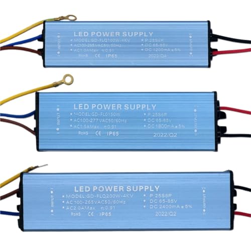 Transformateur LED 150W Solution Contre Clignotement Projecteur Alimentation 1800mA