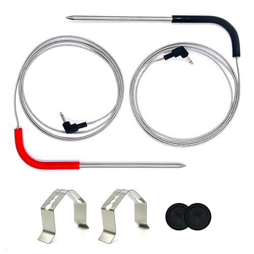 2 Pack Meat Temperature Probe Replacement for Pit Boss Pellet
