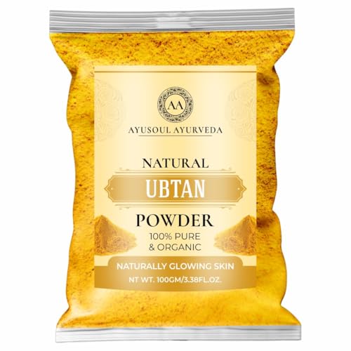 Image of Natural Face Pack Powder for Glowing Skin | Herbal Face Mask Powder for Deep Cleansing, Skin Brightening & Healthy Looking Skin (Ubtan Powder)