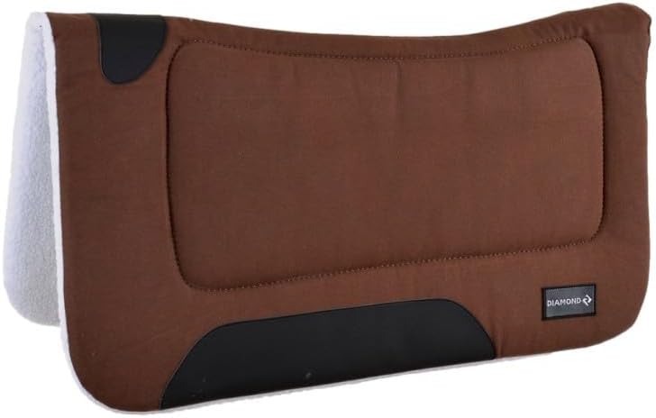 Circle Y Diamond R Economy Canvas/Fleece Pad