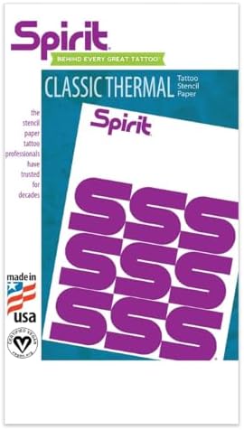 Spirit® Classic Thermal Tattoo Stencil Transfer Paper, 8.5