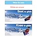 hejhncii Snow Slider Mat Flexible Snow Sled Flying Carpets Sleds for Kids Lightweight Speed Snow Sledding Snowboard Sled