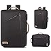 Produktbild Neuleben Multifunktional 15.6 Zoll Laptop Rucksack Handtasche Diebstahlschutz Wasserfest Business Aktentasche Notebooktasche für Damen Herren (Schwarz)