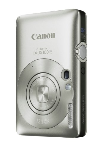 Canon Digital IXUS 100 IS, Silver   Cámara Digital Compacta 12.1 MP   Plata