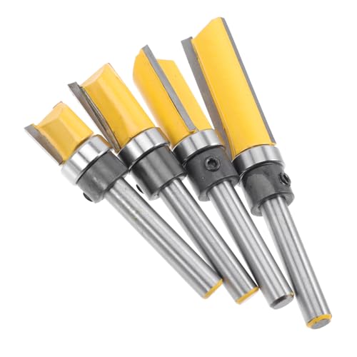 OSALADI Router Bit Flush 6mm Flush Trim Router Bits Router Bit Flush Woodworking Milling Tool Engraving Bit for Router