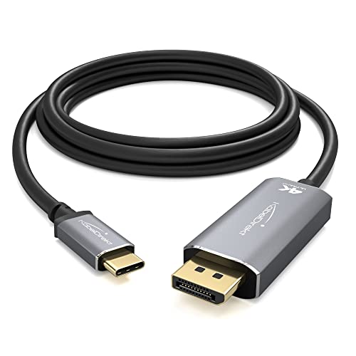 Image of KabelDirekt - 4K USB C to DisplayPort Adapter Cable - 6ft