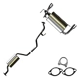 Northeastern Exhaust Resonator Pipe Muffler Exhaust System Kit fits: 2003-2007 Nissan Murano