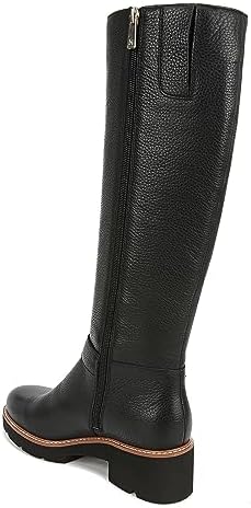 Naturalizer Womens Darry Tall Water Repellent Knee High Boot Black Leather Wide Calf 9.5 M | Image 4