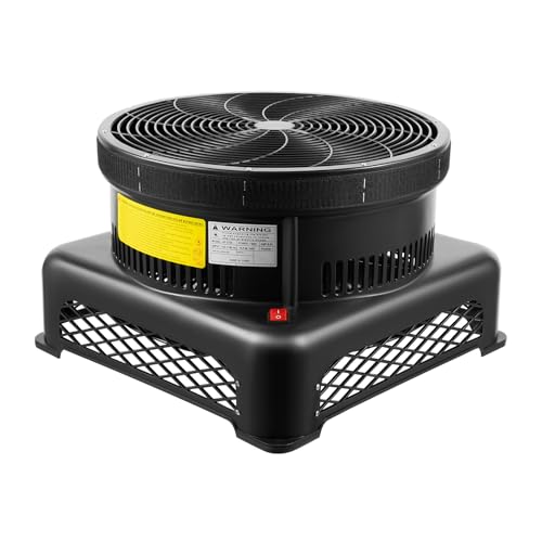 PLITEDDE Inflatable Tube Man Air Blower 110V 750W Sky Dancer Blower with Self-Adhesive Tape and 400Pa Wind Pressure for Grand Opening, Event and Party (18in Diameter)