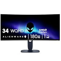 Alienware 34 Curved Gaming Monitor – AW3425DWM - 34-inch WQHD 180Hz 1ms Display, 1500R, AMD FreeSync Premium, VESA AdaptiveSync.