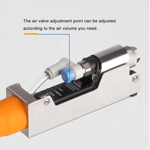 Serpiente De Aire Ionizante, Pistola De Aire Antiestática, Detección Automática, Flujo De Aire Ajustable, El Tubo En Forma De Serpiente Mide 350 Mm De Largo, El Tubo Se Puede Deformar A