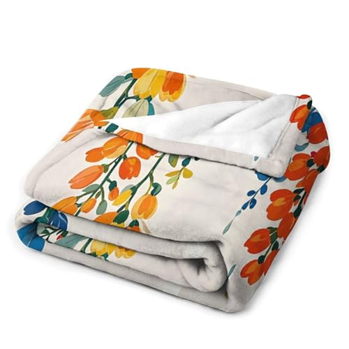 Couverture en micro polaire anti-frisson pour climatisation jeté de lit doux léger