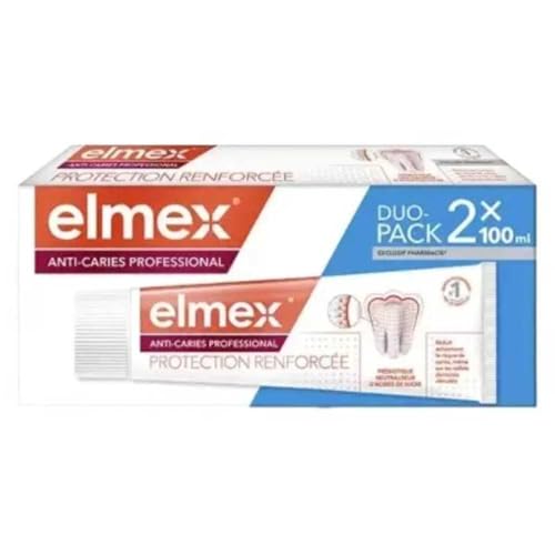 Elmex ANTI-CARIES Professional Pasta de dientes, lote de 2 x 100 ml