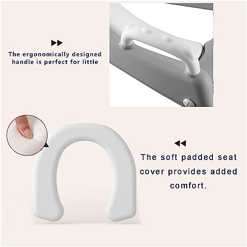 Pandaear POTTY TRAINING SEAT With Step Stool Ladder, Comfortable Safe Potty Seat With Anti-Slip Pads Ladder For Kids Boys Girls Toddlers thumb #6