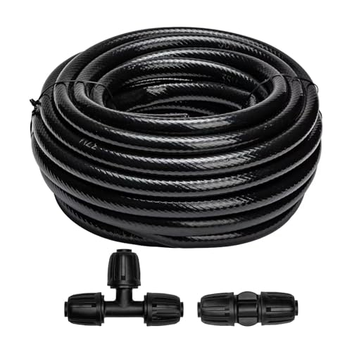Maotong 40 FT 1/2 inch Drip Irrigation Tubing Main Line Hose Tube for Garden Irrigation System