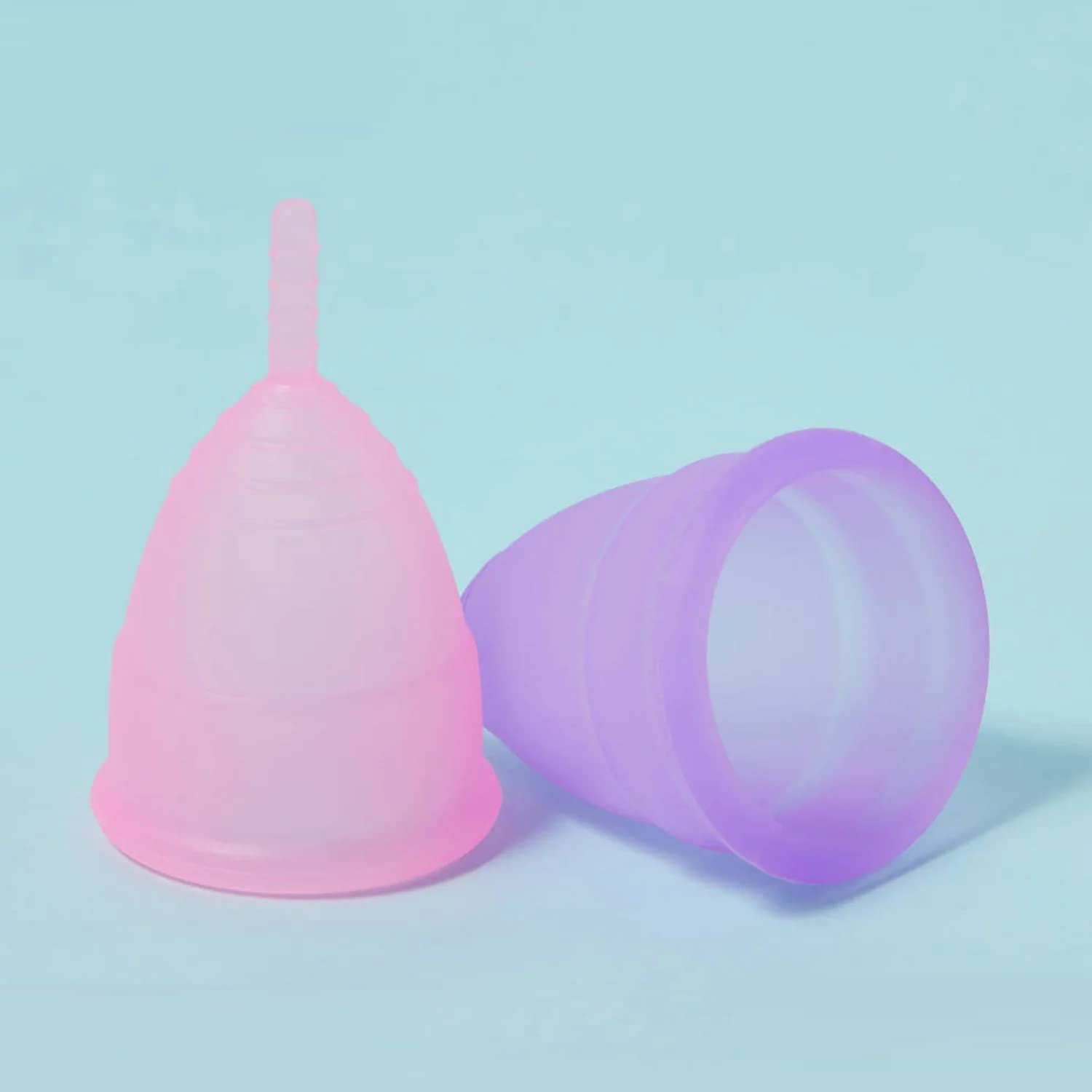 SS Menstrual Cup Be Reusable Menstrual Cup for Women | Z Cup Medium Size Ultra Soft, Odour and Rash Free, No Leakage, Protection for Up to 6-8 Hours (1)