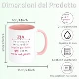 Zoom IMG-1 regalo zia natale tazza 330ml Zoom IMG-1 regalo zia natale tazza 330ml