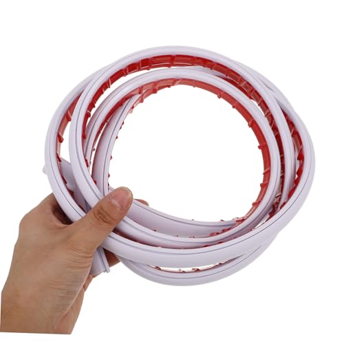 WOONEKY 1 rollo ocultador de cables autoadhesivo para gestión oculta de cables en pared - cubrecables resistente para reducir riesgos de tropiezos y mantener estética limpia miniatura 3