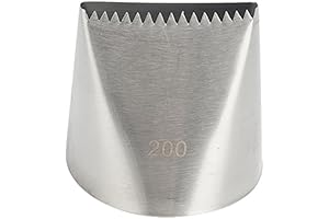 Cake Icer Tips Large Decorating Icing Tips, Crumb Coat Piping Tips,Decorating Tools,...