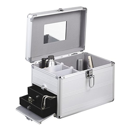 Inspirion Opal Neceser de Viaje - Beauty Case - Vanity Aluminio 30cm