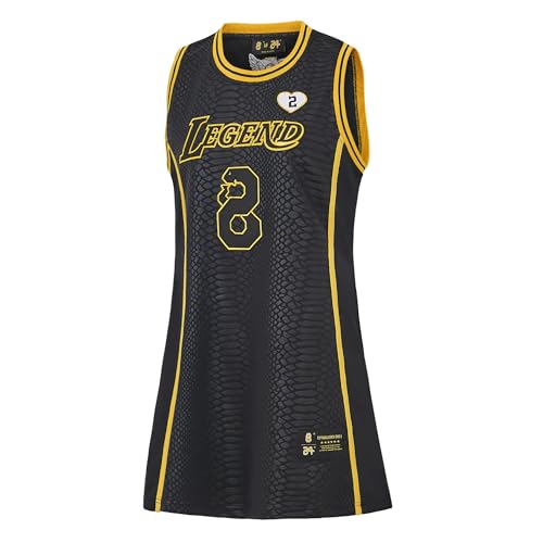 24 Womens Legend Basketball Shirt,Miss You Snakeskin Hip Hop Sport Sleeveless Dress2