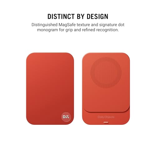 Image of DailyObjects Tangerine Stack Phone Wallet Stand