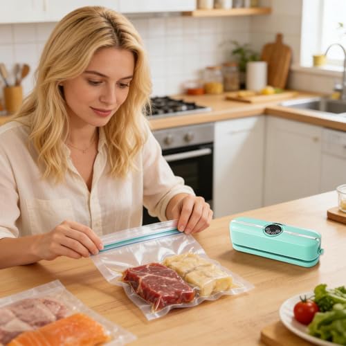 Machine sous vide alimentaire mini pour viande et repas