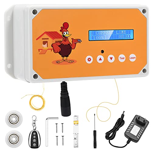 Costruzione Resistente e Antigelo: Realizzato con PCB di alta qualità, motore antigelo e grado di impermeabilità IP65. Funziona in modo affidabile in condizioni estreme da -30°C a 55°C. Supporta pesi porta fino a 3 kg. Nota: La porta in alluminio non è inclusa.