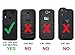 Wireless ProTech Case Compatible with CAT S62 PRO and CAT S62. Rotating Belt Clip Holster and Durable Flexible Protective Case Combo (Red)