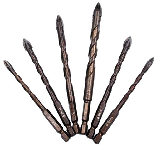 Aiyun AD21-001-6E 6-Piece Concrete Drill Bit Set thumb #3