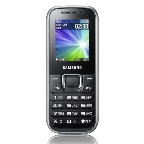Preisvergleich Produktbild Samsung E1230 Handy GSM DualBand, schwarz