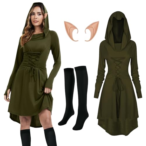 Robe médiévale pour femme afin de réussir votre costume d'Halloween