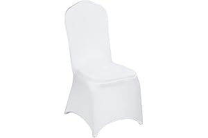 VEVOR White Spandex Chair Cover
