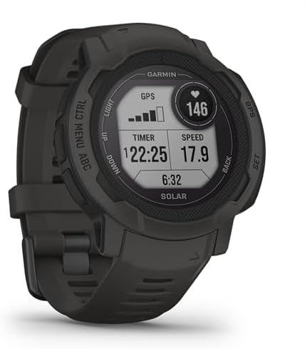 Garmin Instinct 2 Solar – GPS-Smartwatch mit unendlicher Akkulauf...