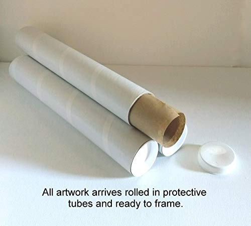 Italy Map Wall Art Print I Would Go Anywhere With You Love Quote Wall Decor Unframed Artwork (8X10) #TOP3