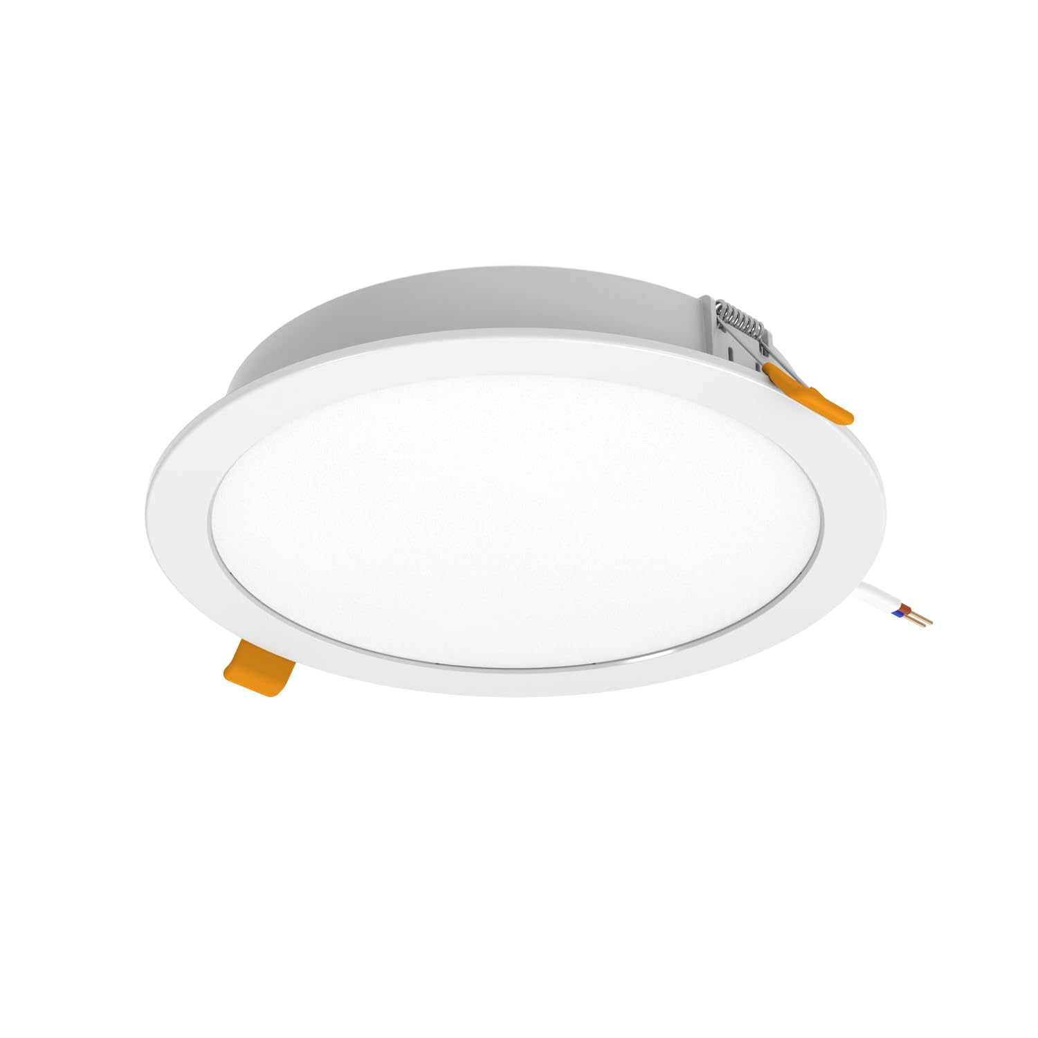 TRAXON LUXPOINT® Placa downlight LED - Filbert Circular 15W Luz Neutra 4000K 1500Lm PS techo Empotrable Driver integrado, Corte techo Ø145-150mm IP20 interior (Luz Neutra 4000K, Pack 2 und 15W)