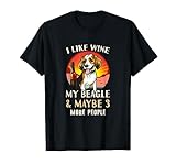 Photo Gallery beagle mom outfit - beagle party outfit & beagle wine maglietta Photo Gallery beagle mom outfit - beagle party outfit & beagle wine maglietta