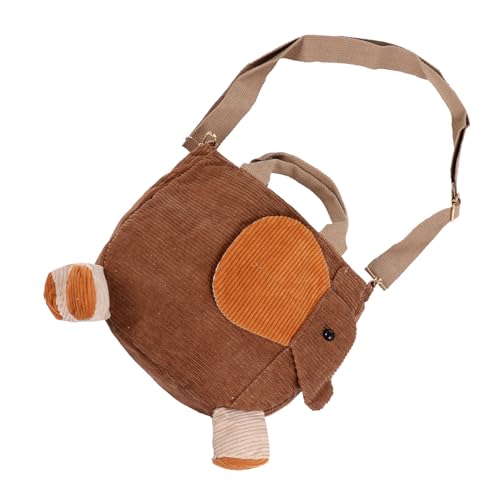 Sac bandoulière peluche éléphant FRCOLOR cadeau anniversaire fille