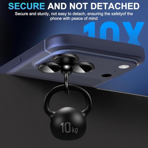 Image of Ferilinso GARHIL Camera Lens Protector Compatible with iPhone 17 Pro Max, Blue Joint, 9H Tempered Glass Camera Protector, HD Clear Anti-Scratch Lens Cover, Case Friendly, Easy Installation