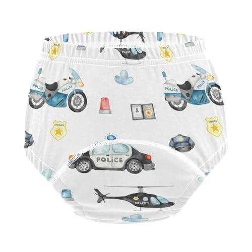 Image of Toddler Potty Training Underwear Cotton Absorbent Soft Baby Girl Boy Potty Training Pant 2t-5t