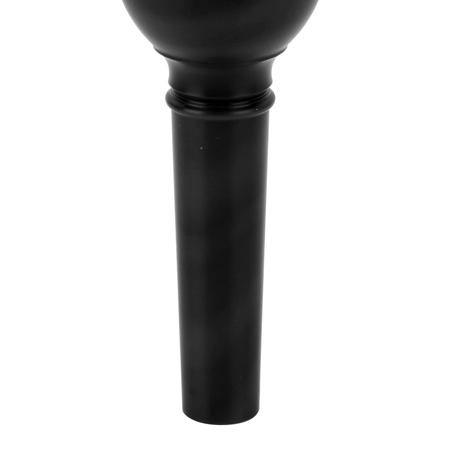 Boquilla de Trombón Alto, MT-22 Boquilla de Trombón Liviana Boquilla Desmontable de Plástico ABS para Principiantes para Niños para Instrumentos Musicales Ejercicio para Regalo(negro)