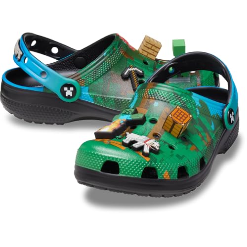 crocs kids39 classic minecraft clogs